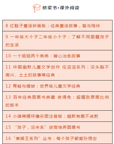 暑假讀什么?小學1-6年級最值得讀的100本書