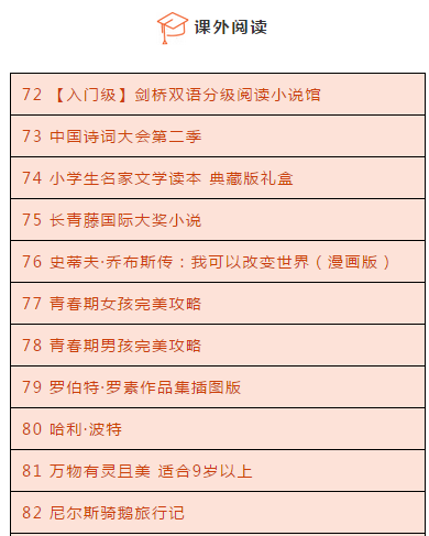 暑假讀什么?小學1-6年級最值得讀的100本書
