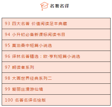 暑假讀什么?小學1-6年級最值得讀的100本書