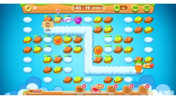 保卫萝卜2 66关攻略