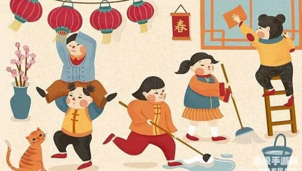 春节前扫尘是我国的传统节日蚂蚁